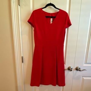 St. John Collection Red A-line Dress 6